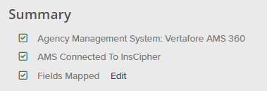 Integration Wizard Step 4 — Summary